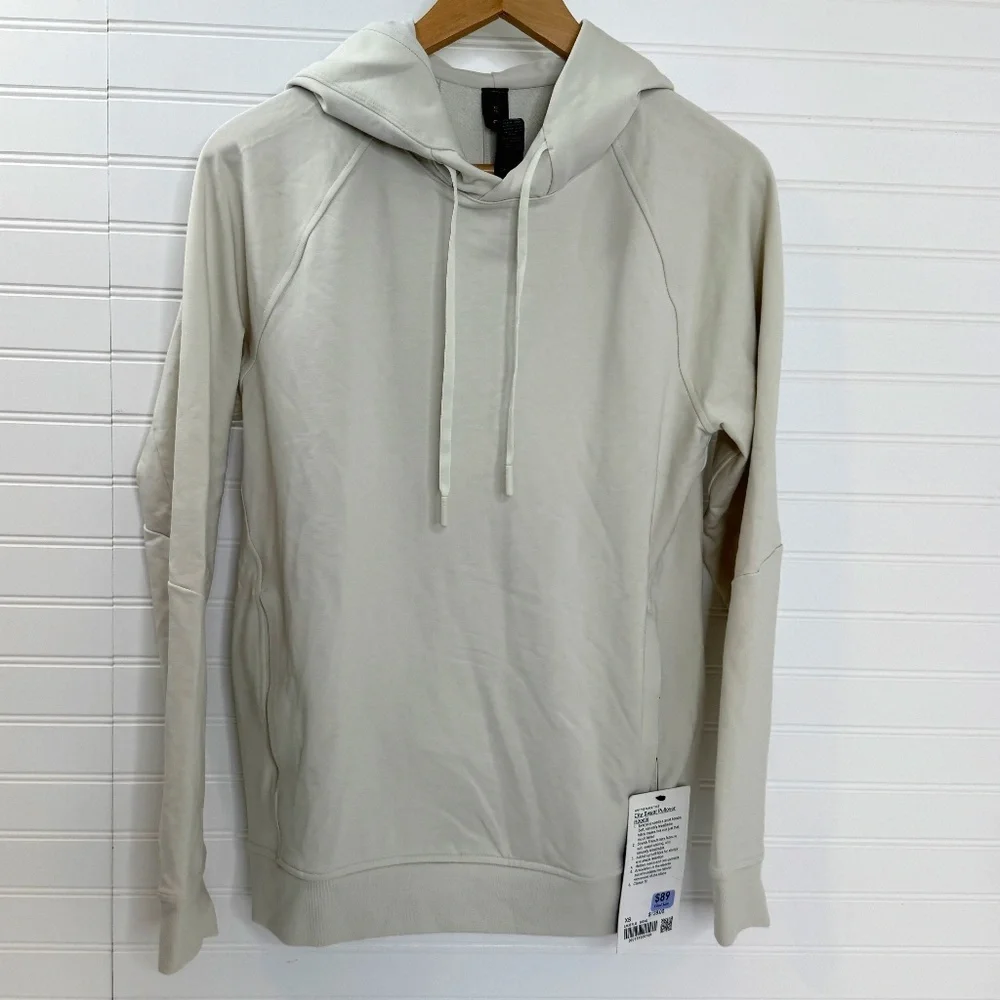 NEW Lululemon City Sweat Pullover Hoodie XS Bone - Picture 1 of 7